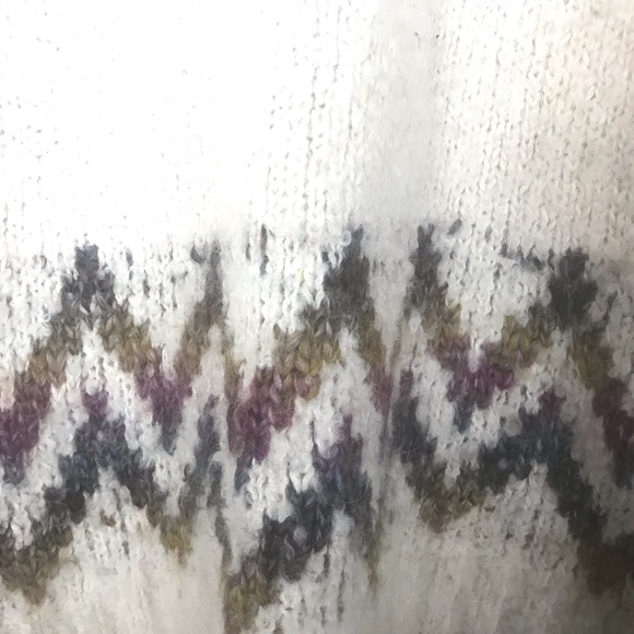 Wearing your ❤️ on your sleeve -Wool thick sweater - Picture 5 of 6